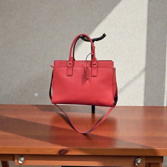 kate spade Handbags - Kate Spade New York Cameron Medium Satchel in Rosso - Vibrant Red